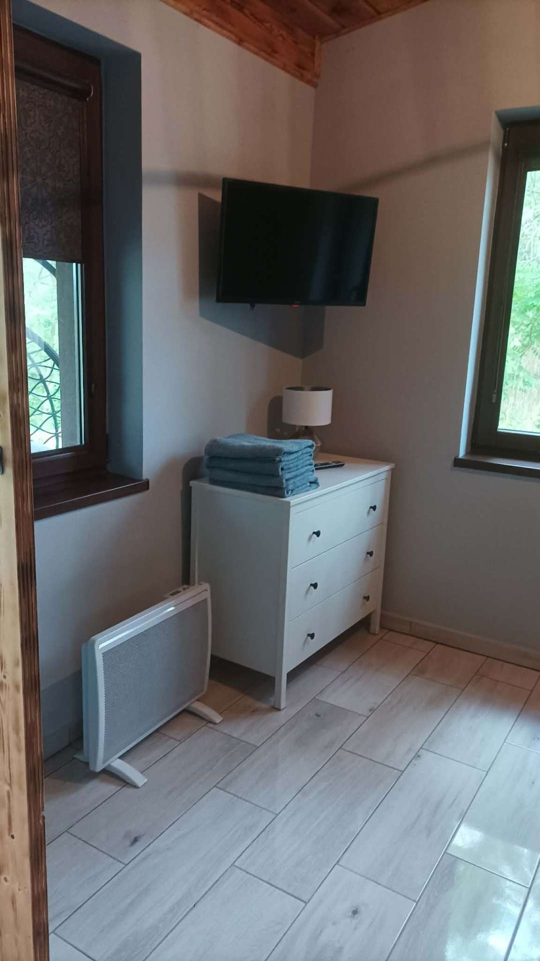 Drewniane wnętrze